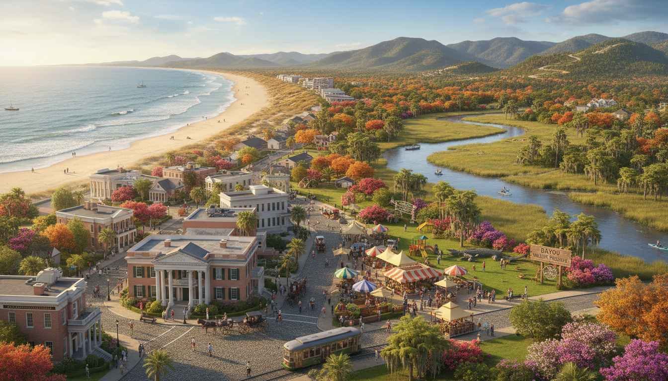 best places to visit in southern us