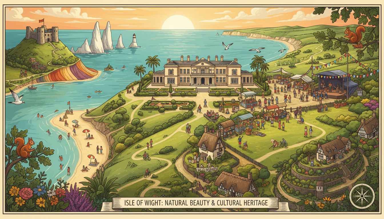 places to visit at isle of wight
