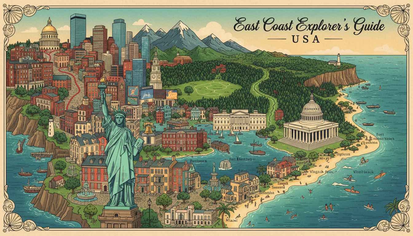 top places to visit in east coast usa