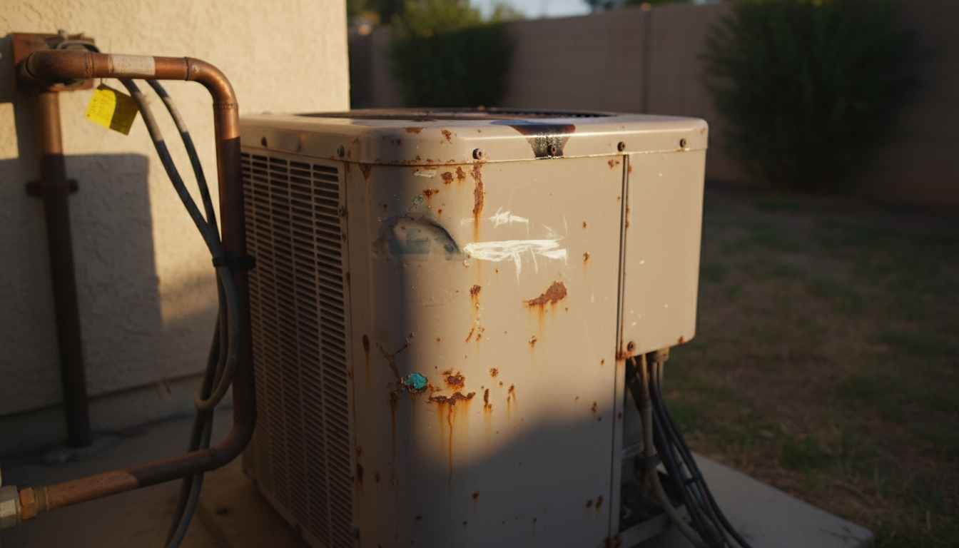bad compressor symptoms hvac