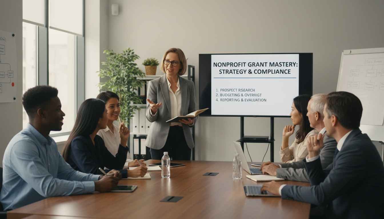 nonprofit grant management training