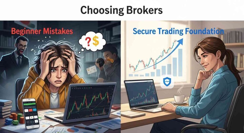 Beginner Mistakes Choosing Brokers for Building a Secure Trading Foundation IN Retail Markets