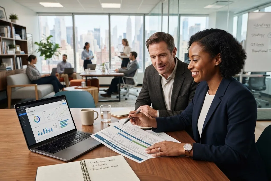 Career advancement techniques for professional growth and getting promoted at work