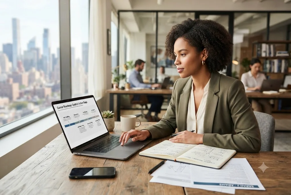 Career preparation roadmap for building professional skills