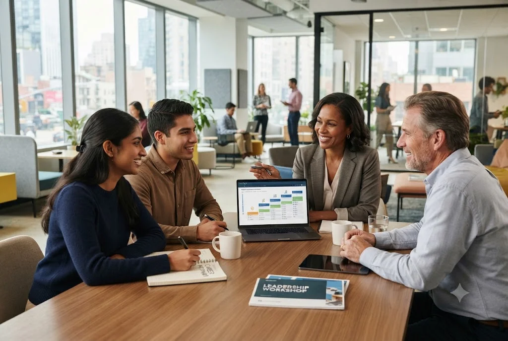 Employee career development through workplace learning and skill building
