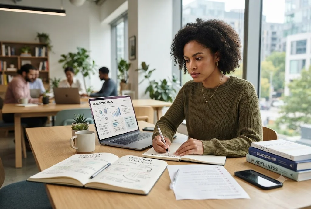 Personal development goals planning for career and personal growth